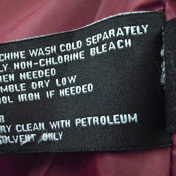 LONDON FOG RED HOODED RAIN/TRENCH COAT 3XL - Picture 10 of 11